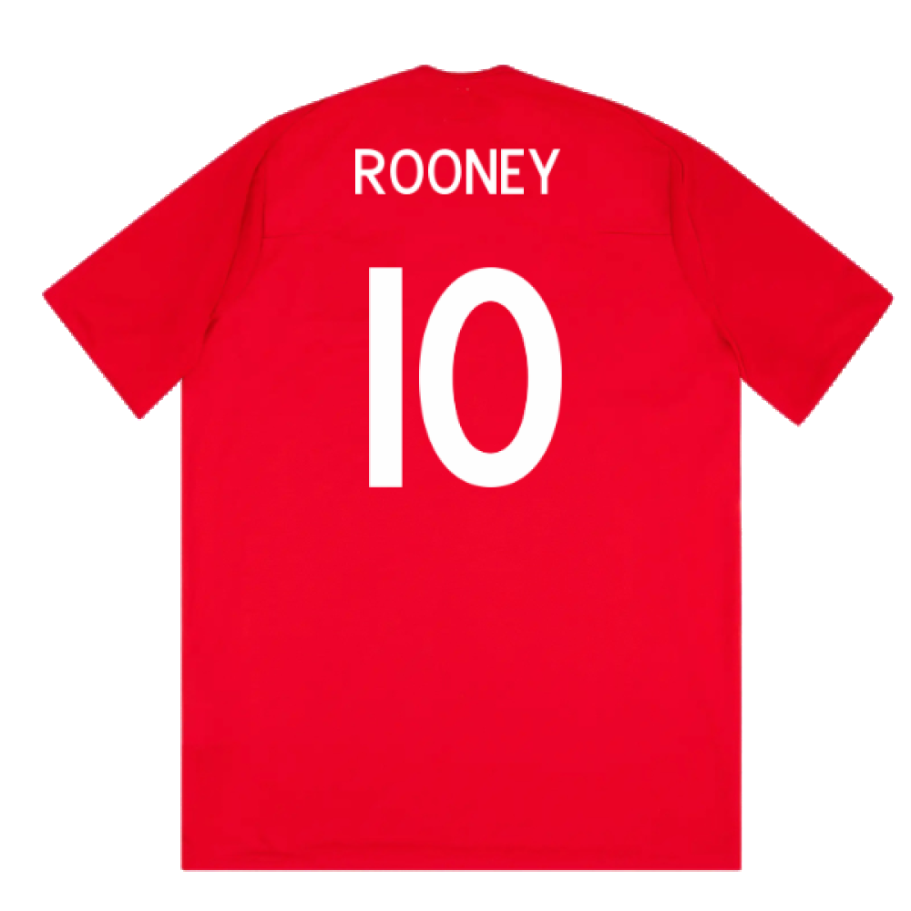 England 2010-11 Away Shirt (L) (Very Good) (ROONEY 10)