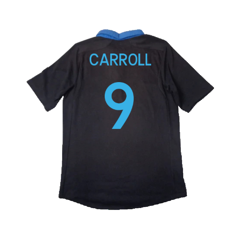 England 2011-12 Away Shirt (XL) (Very Good) (Carroll 9)