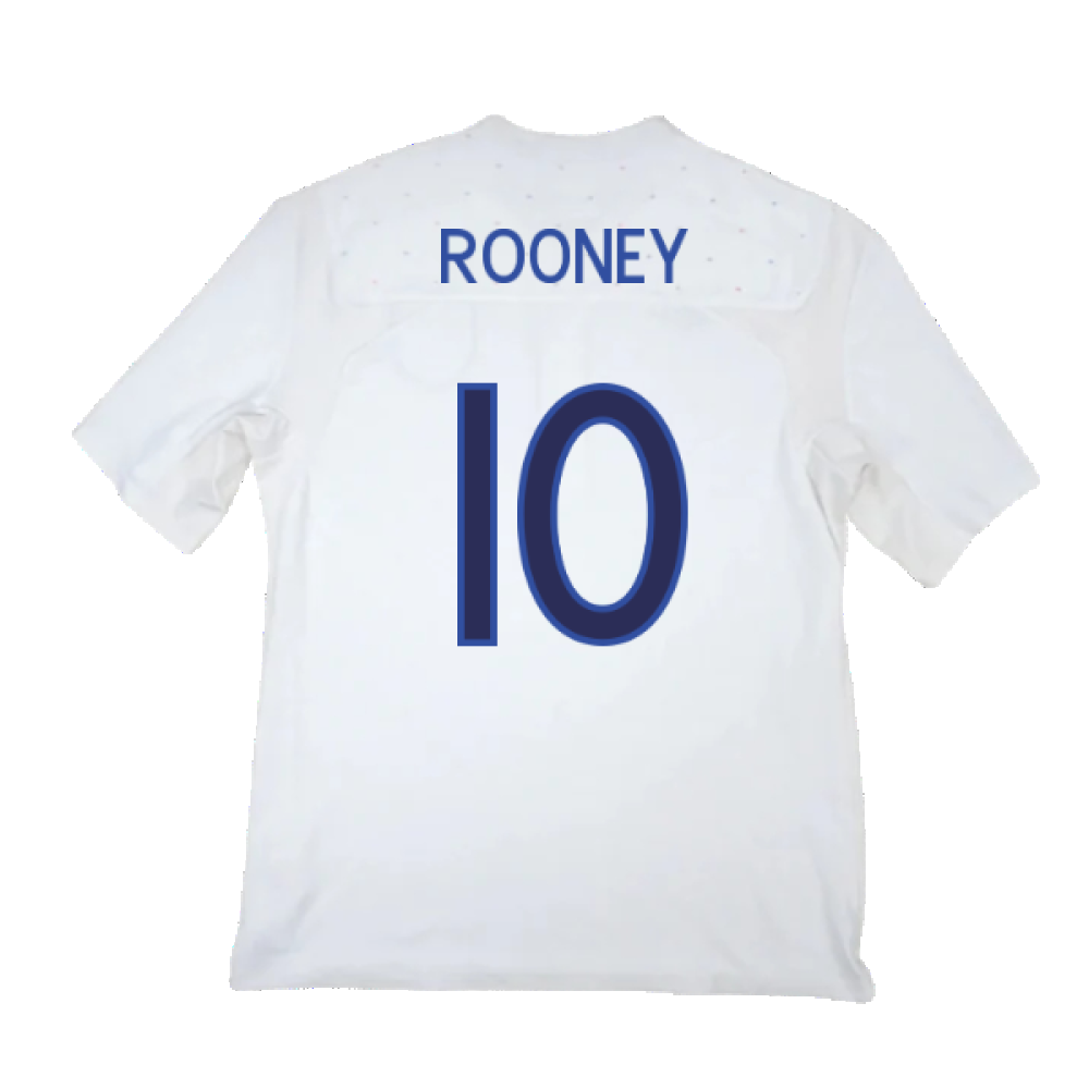 England 2011-12 Home Shirt (M) (Excellent) (ROONEY 10)