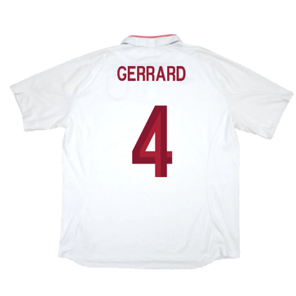 England 2012-13 Home Shirt (M) (Excellent) (Gerrard 4)