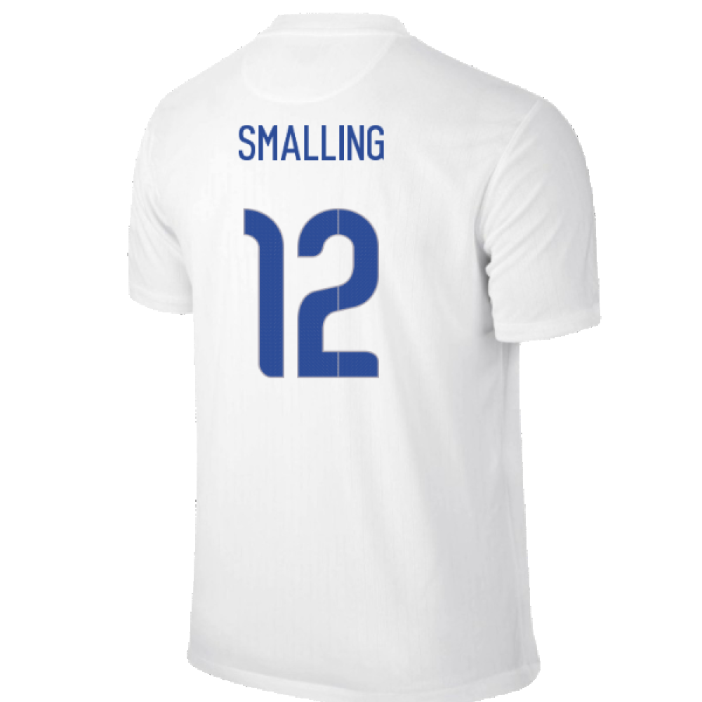 England 2014-15 Home (M) (Very Good) (SMALLING 12)