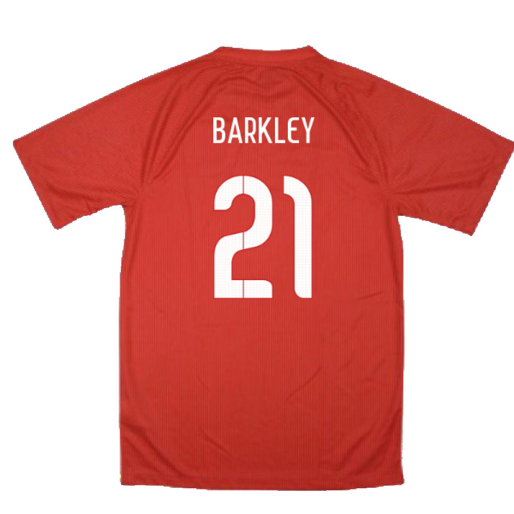 England 2014-16 Away (L) (Very Good) (BARKLEY 21)