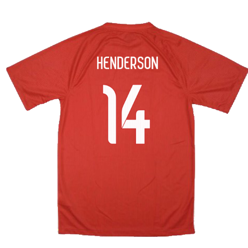 England 2014-16 Away Shirt (XL) (Very Good) (HENDERSON 14)