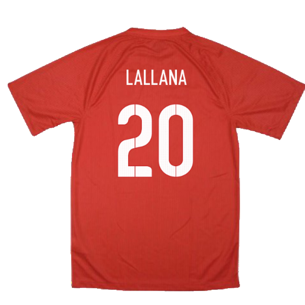 England 2014-16 Away Shirt (XL) (Very Good) (LALLANA 20)