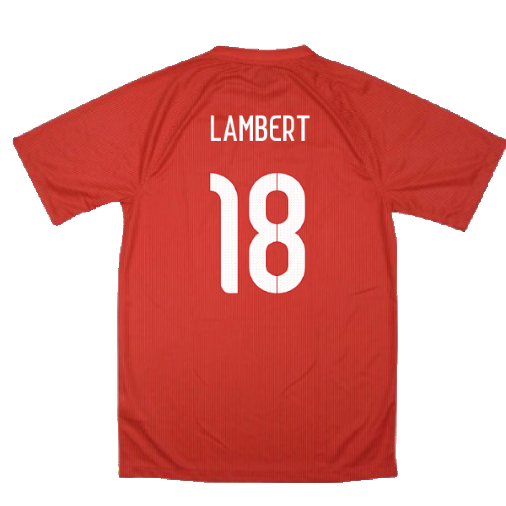 England 2014-16 Away (L) (Very Good) (LAMBERT 18)