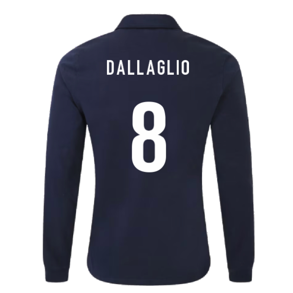 England RWC 2023 Alternate Rugby LS Classic Shirt (Dallaglio 8)