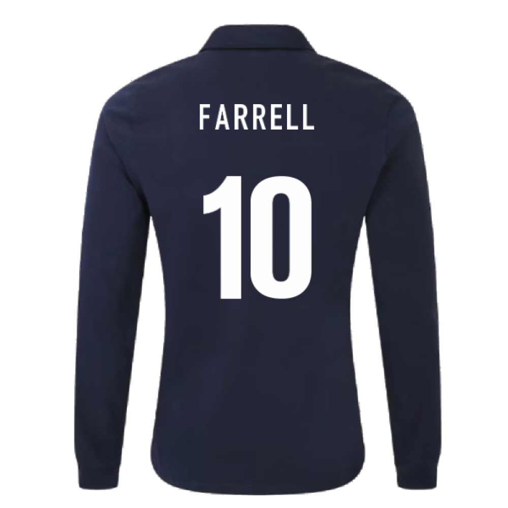 England RWC 2023 Alternate Rugby LS Classic Shirt (Farrell 10)