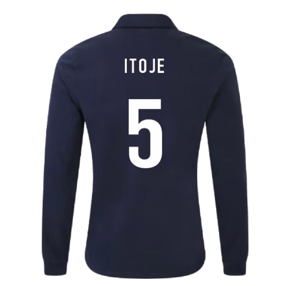 England RWC 2023 Alternate Rugby LS Classic Shirt (Itoje 5)