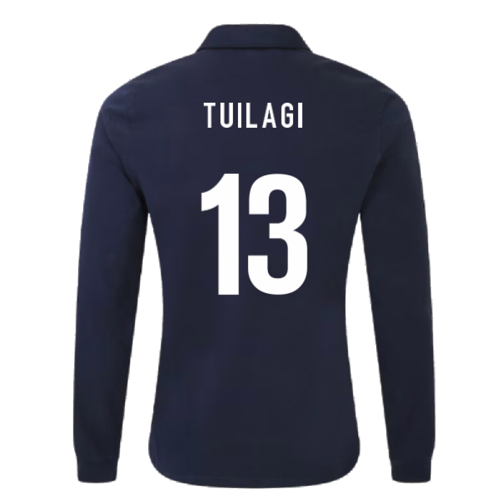 England RWC 2023 Alternate Rugby LS Classic Shirt (Tuilagi 13)