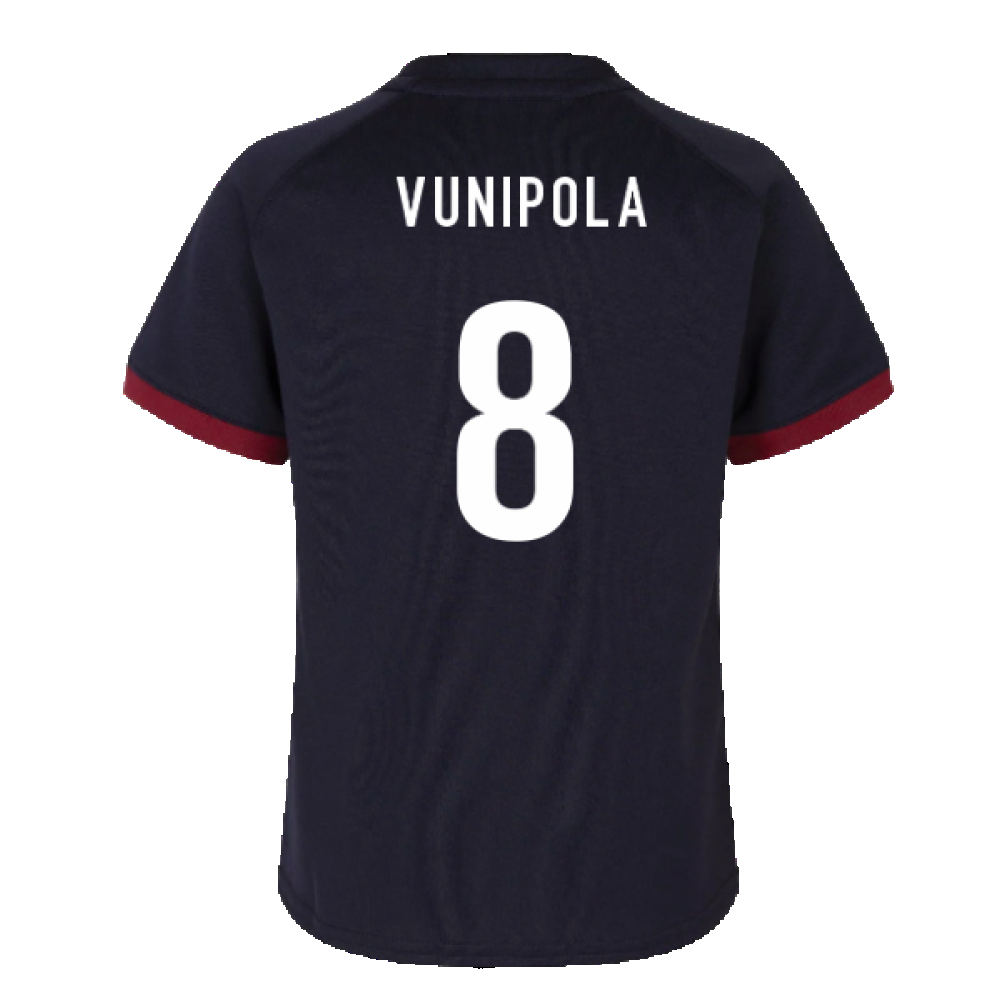 England RWC 2023 Alternate Rugby Replica Infant Shirt (Vunipola 8)