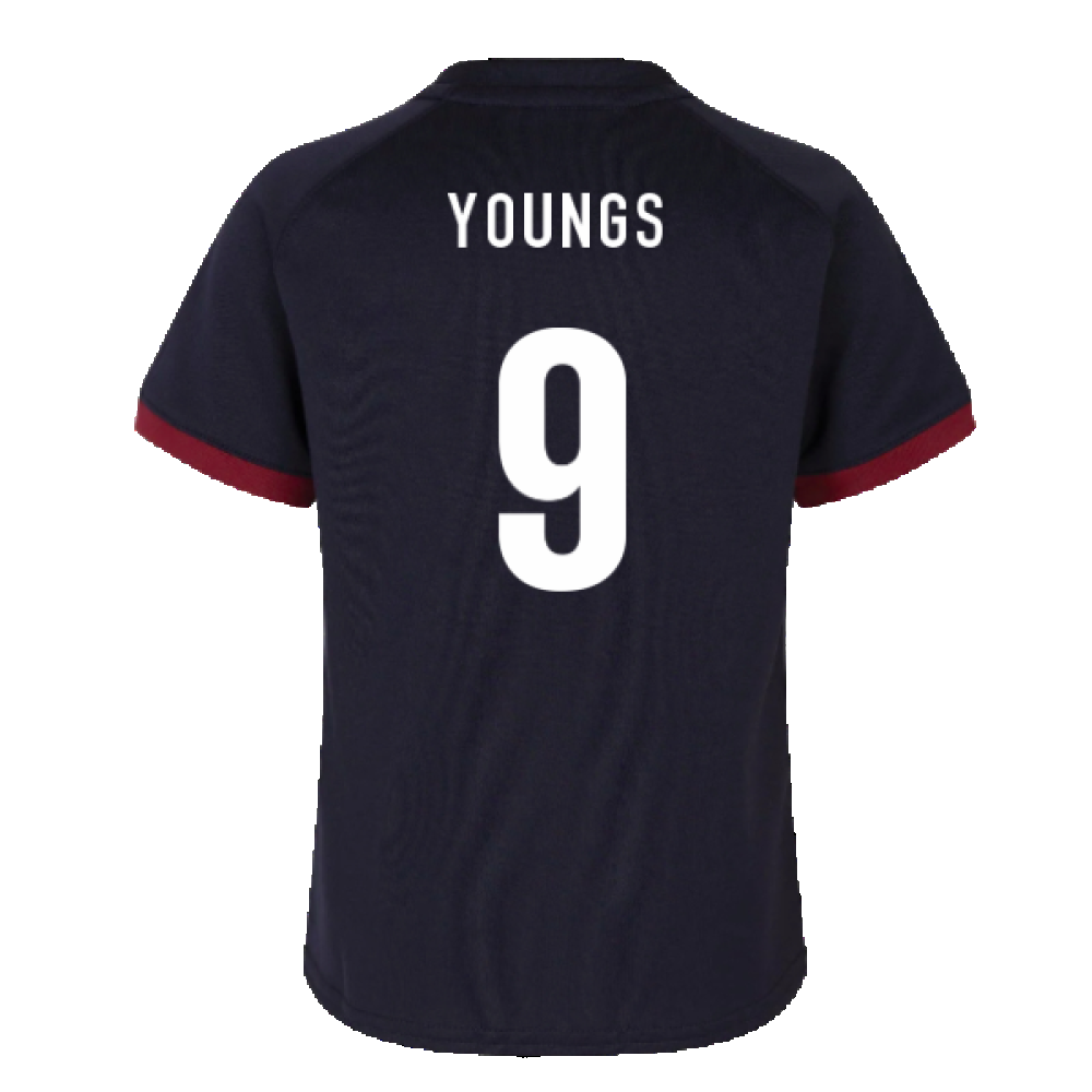 England RWC 2023 Alternate Rugby Replica Infant Shirt (Youngs 9)