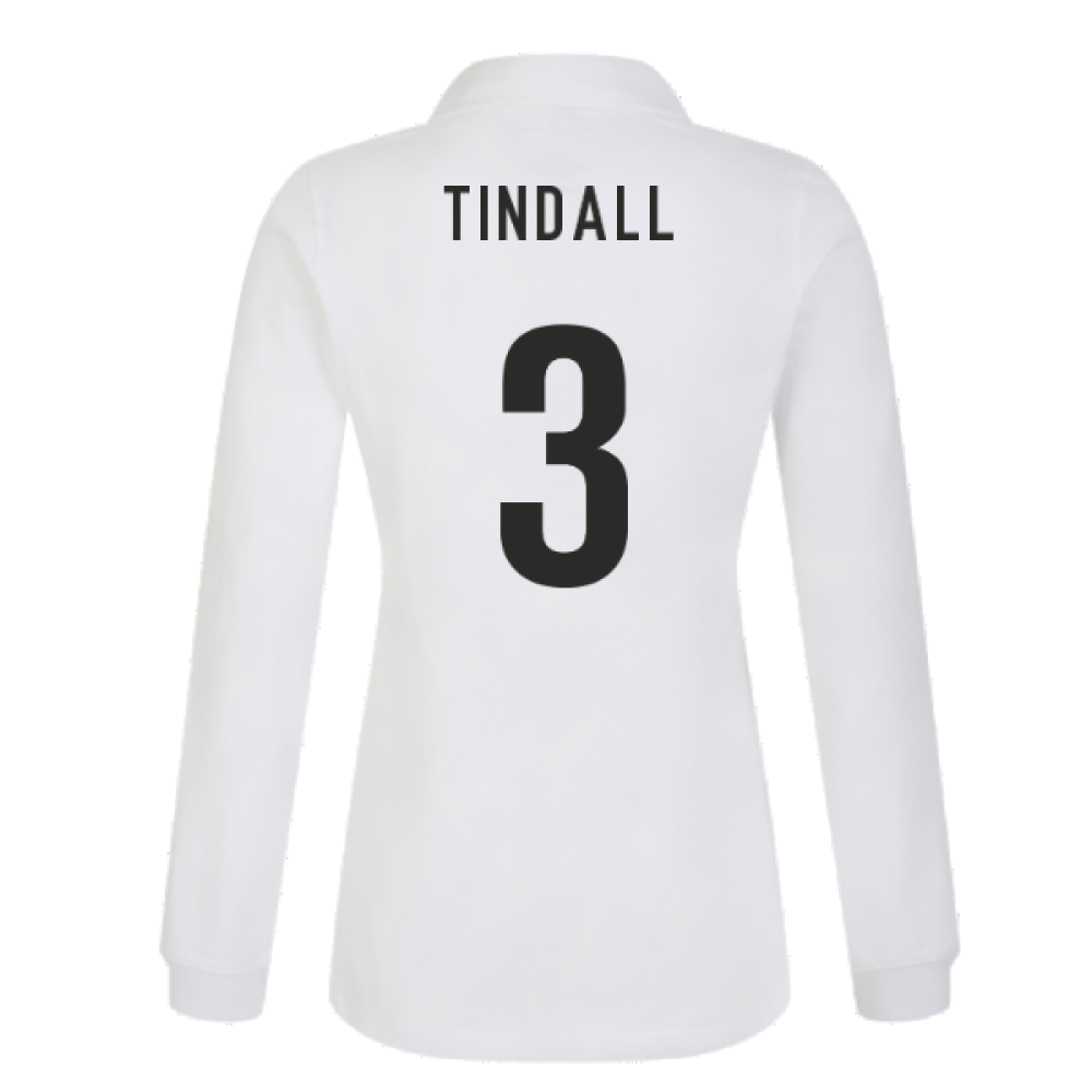 England RWC 2023 Home Classic LS Rugby Shirt (Ladies) (Tindall 3)