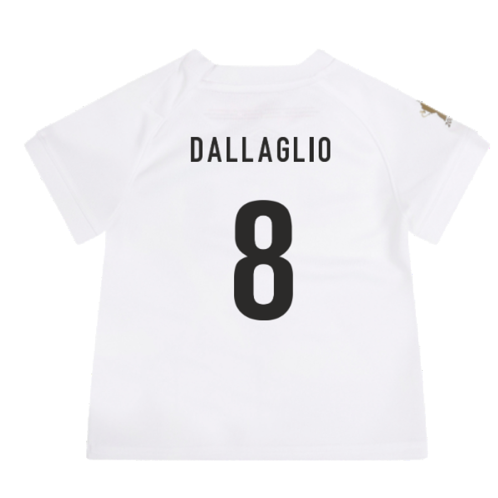 England RWC 2023 Home Replica Rugby Baby Kit (Dallaglio 8)