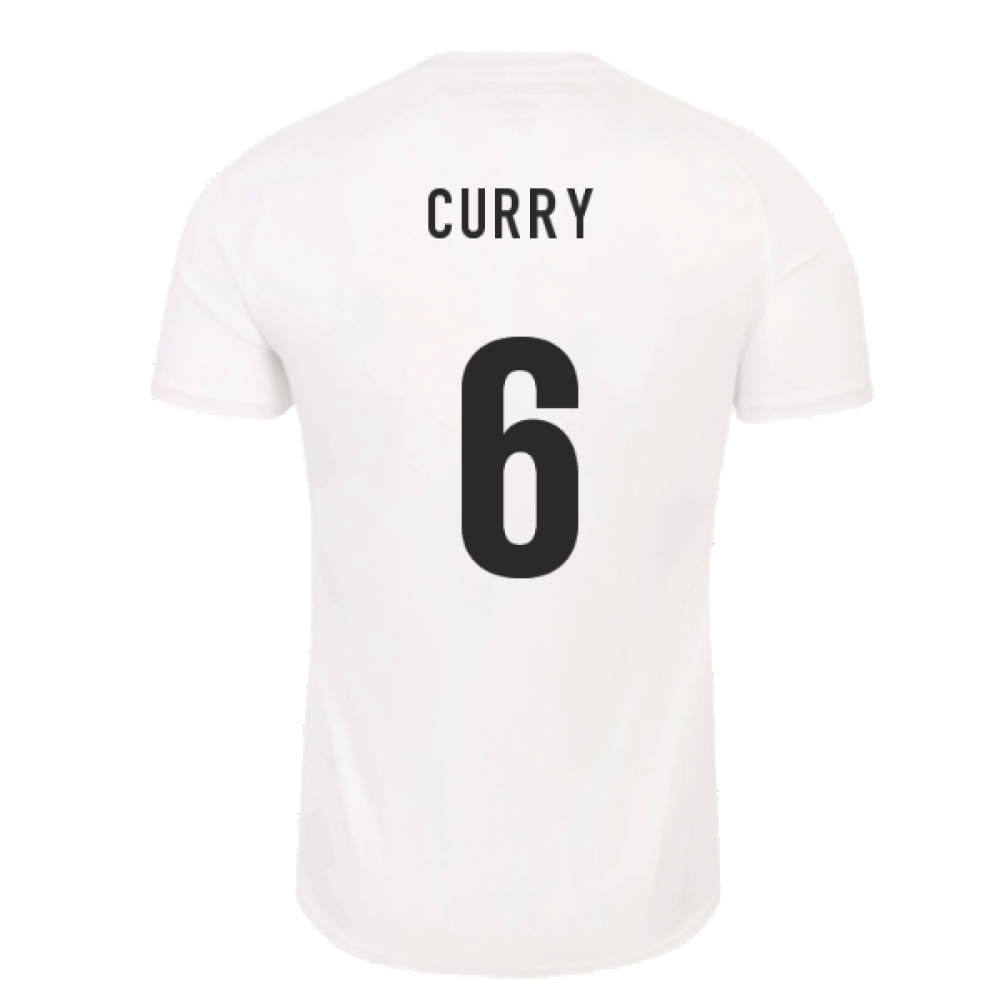 England RWC 2023 Home Replica Rugby Shirt (Curry 6)