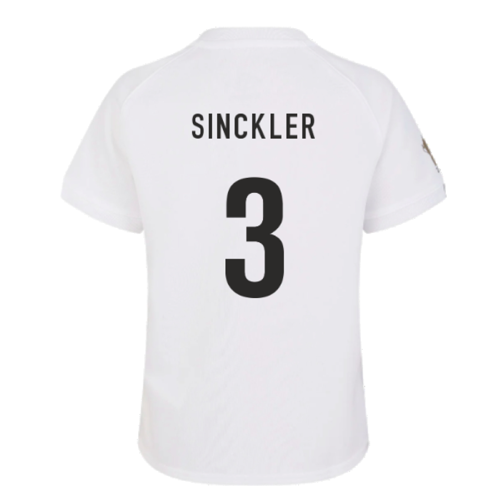 England RWC 2023 Home Rugby Infant Kit (Sinckler 3)