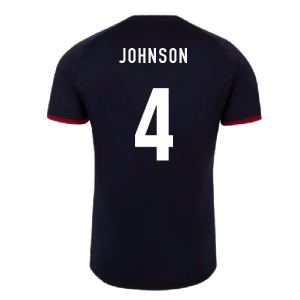 England RWC 2023 Rugby Alternate Jersey (Johnson 4)