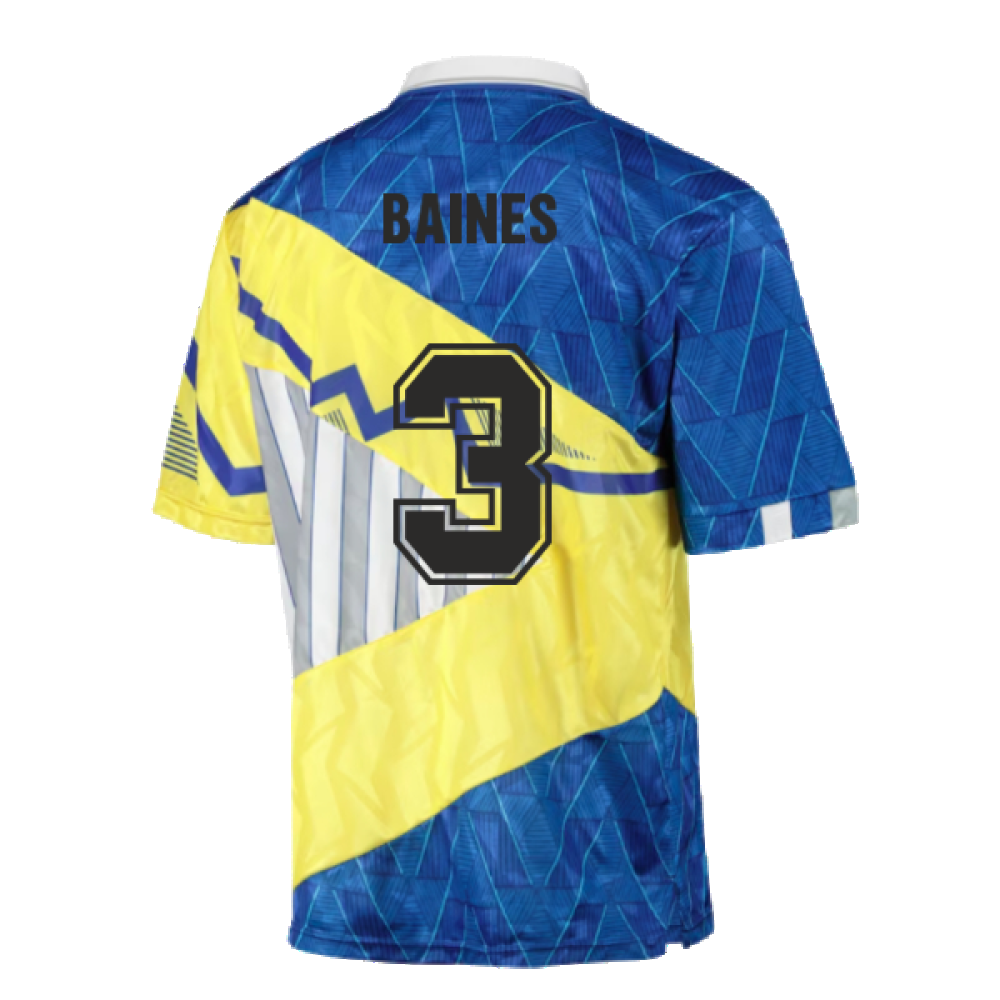 Everton 1990 Mash Up Retro Football Shirt (BAINES 3)