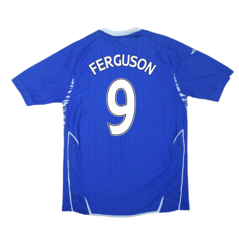 Everton 2007-08 Home Shirt ((Excellent) S) (Ferguson 9)