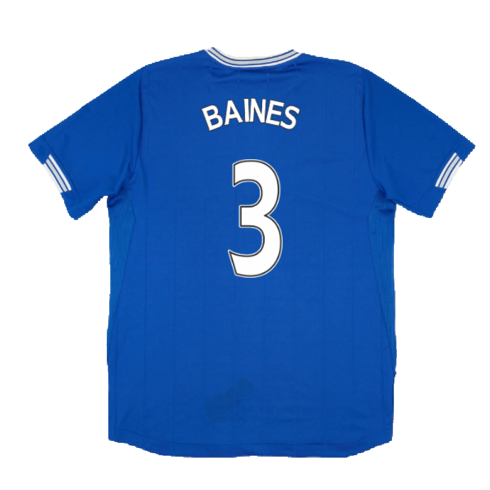 Everton 2009-10 Home Shirt (M) (Excellent) (Baines 3)