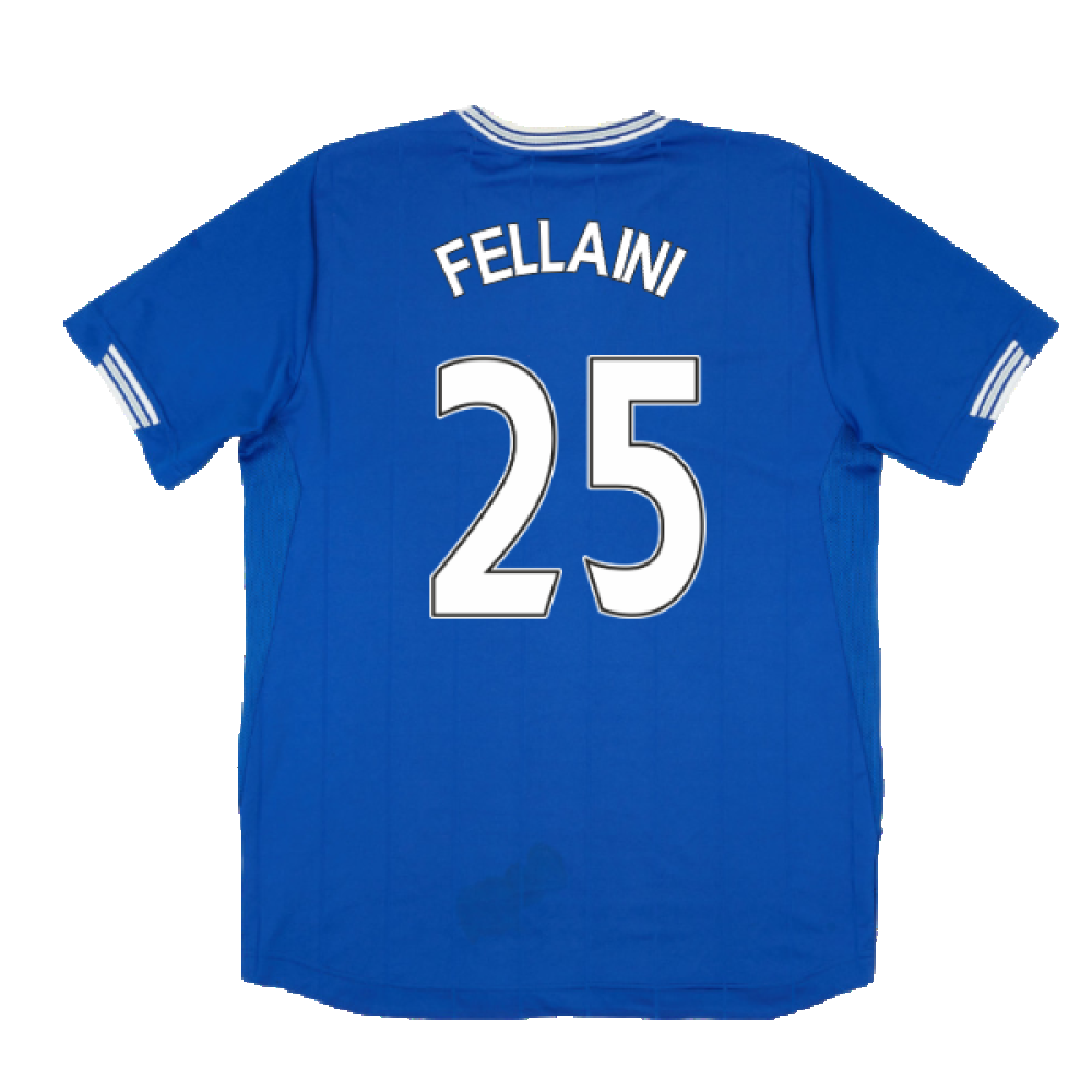 Everton 2009-10 Home Shirt (M) (Excellent) (Fellaini 25)