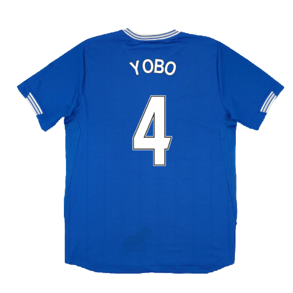 Everton 2009-10 Home Shirt (Good) (Yobo 4)