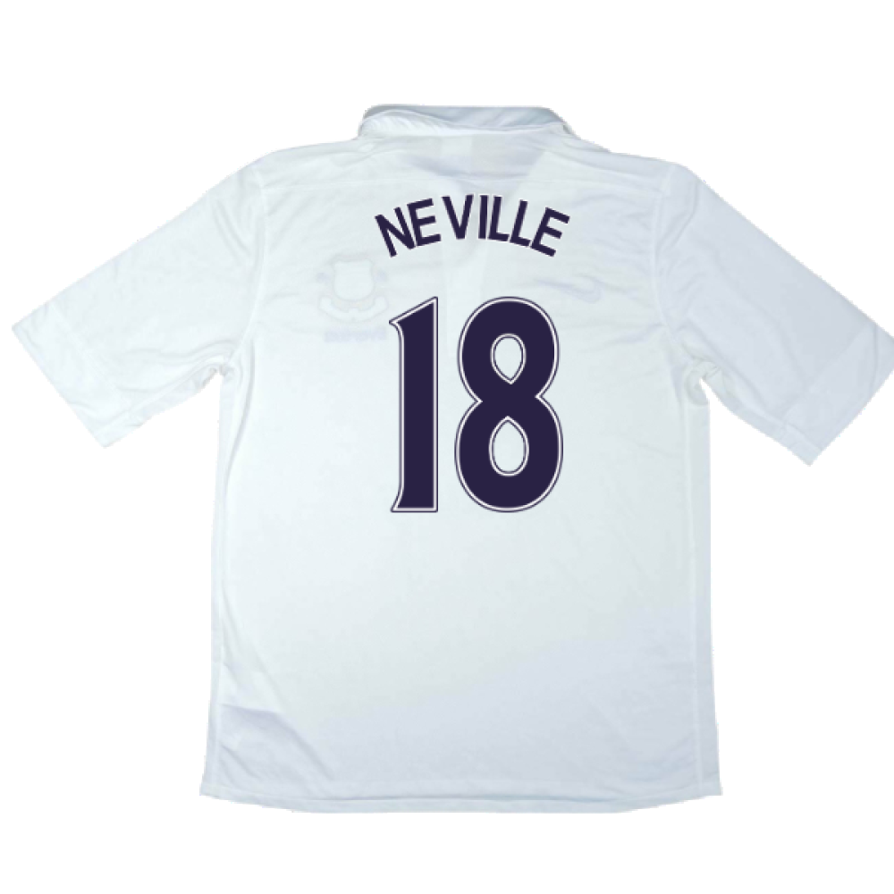 Everton 2012-13 Third Shirt (Excellent) (Neville 18)