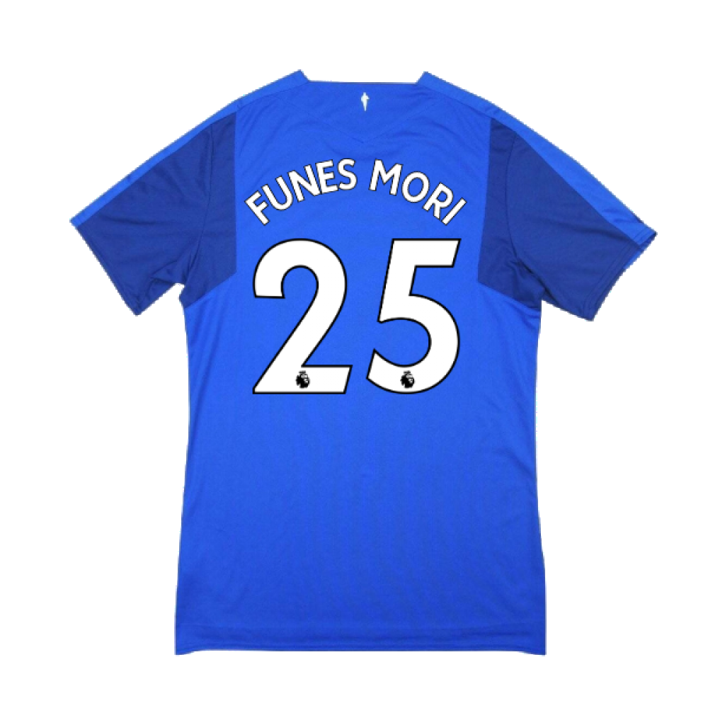 Everton 2017-18 Home Shirt (Good Condition) (L) (Funes Mori 25)