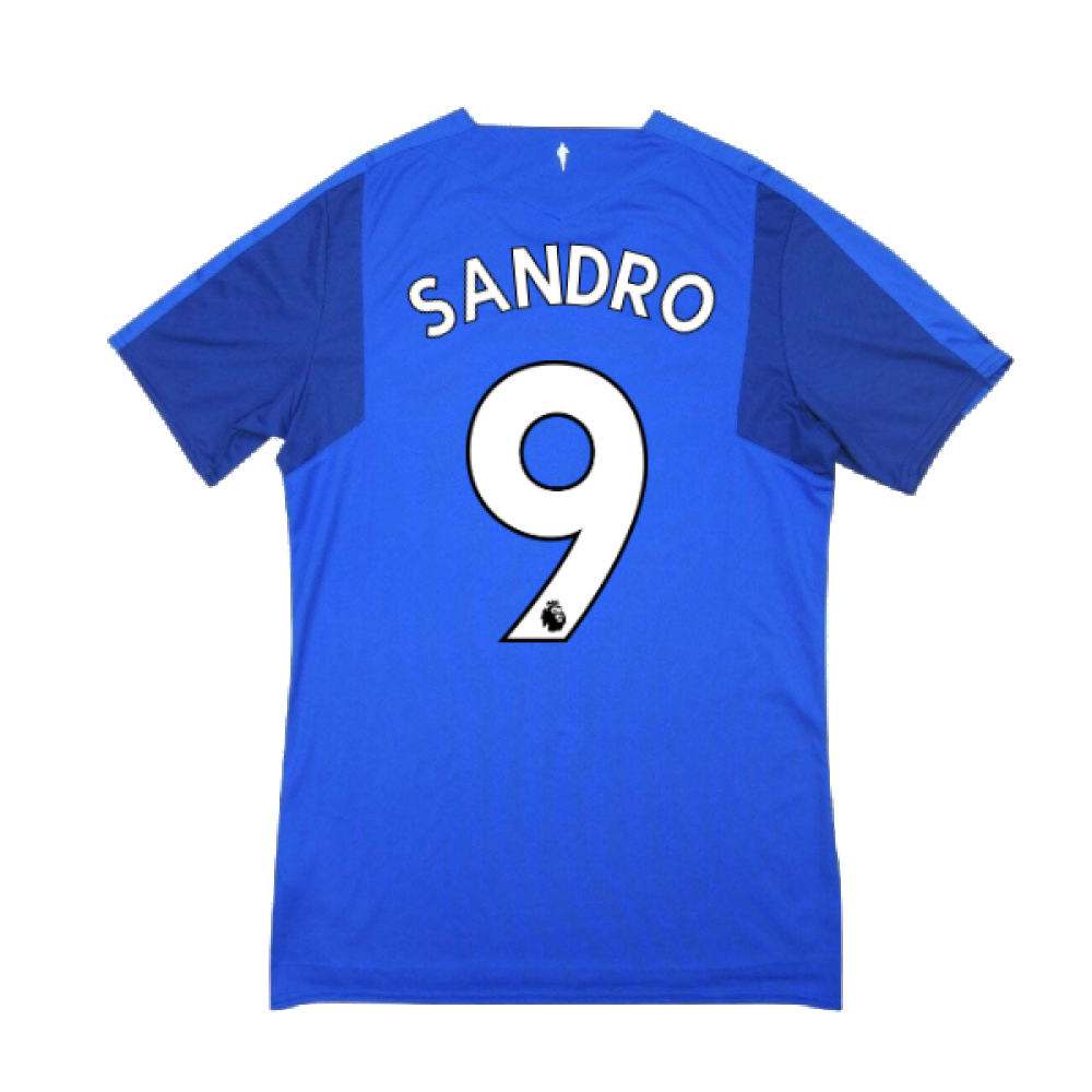 Everton 2017-18 Home Shirt (Good Condition) (L) (Sandro 9)