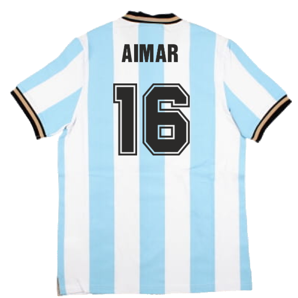 False Nein Argentina Home Vintage Shirt (AIMAR 16)