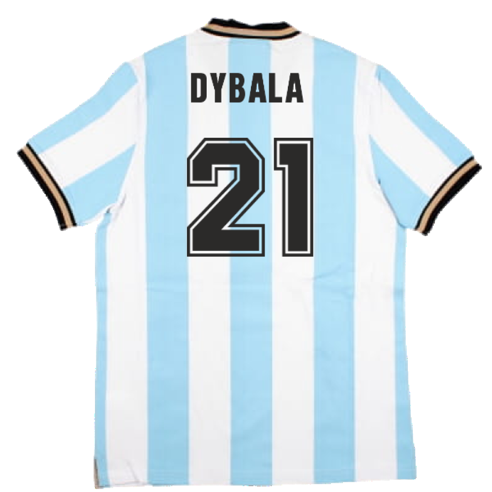 False Nein Argentina Home Vintage Shirt (DYBALA 21)