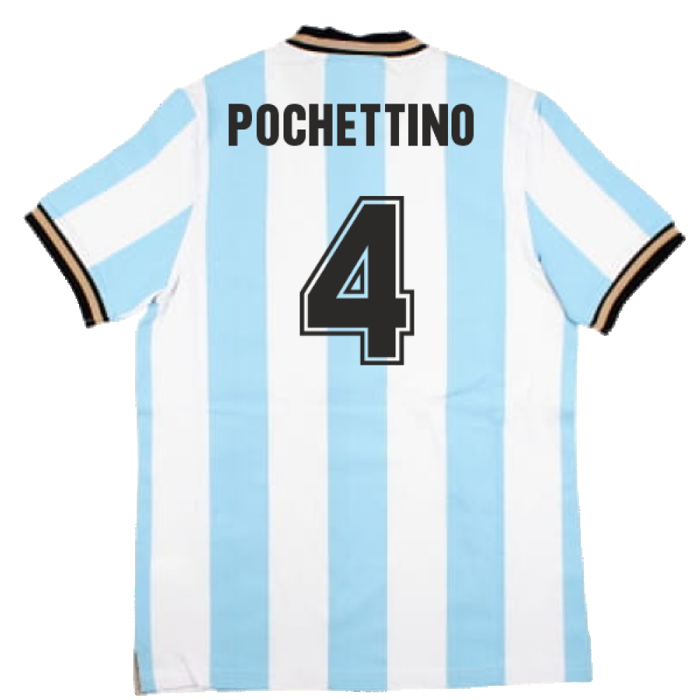 False Nein Argentina Home Vintage Shirt (POCHETTINO 4)