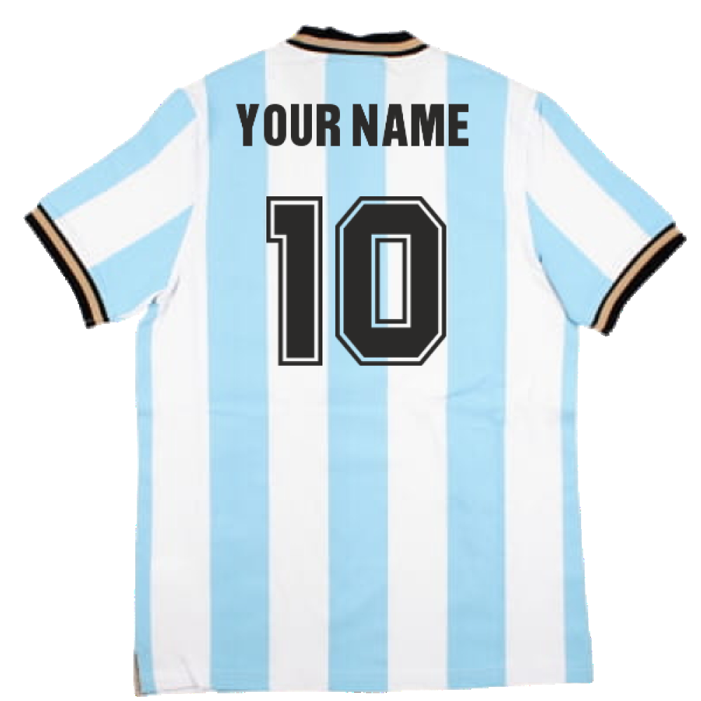 False Nein Argentina Home Vintage Shirt (Your Name)