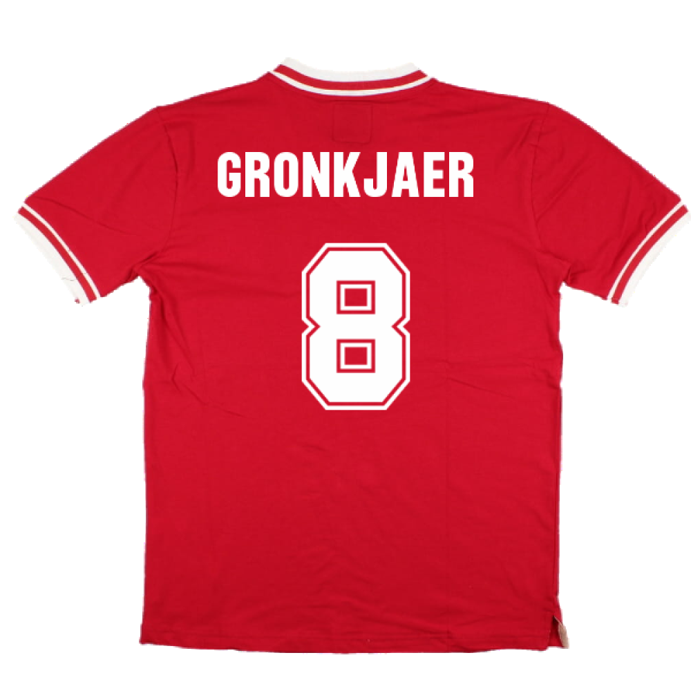 False Nein Denmark Home Shirt (GRONKJAER 8)