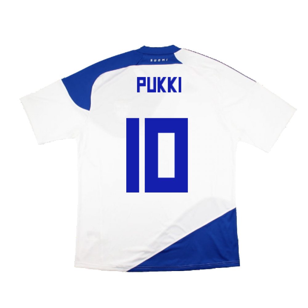 Finland 2010-11 Home Shirt ((Excellent) XL) (PUKKI 10)