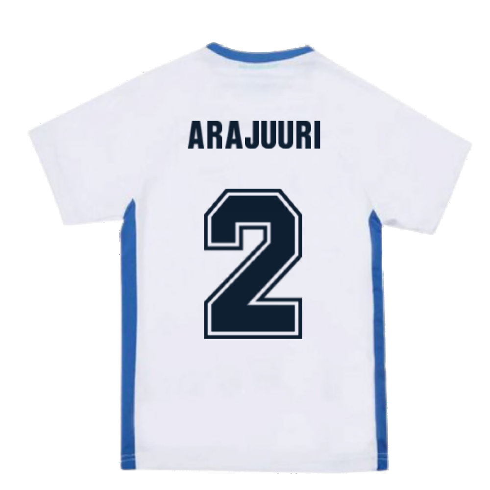 Finland 2021 Polyester T-Shirt (White) - Kids (ARAJUURI 2)