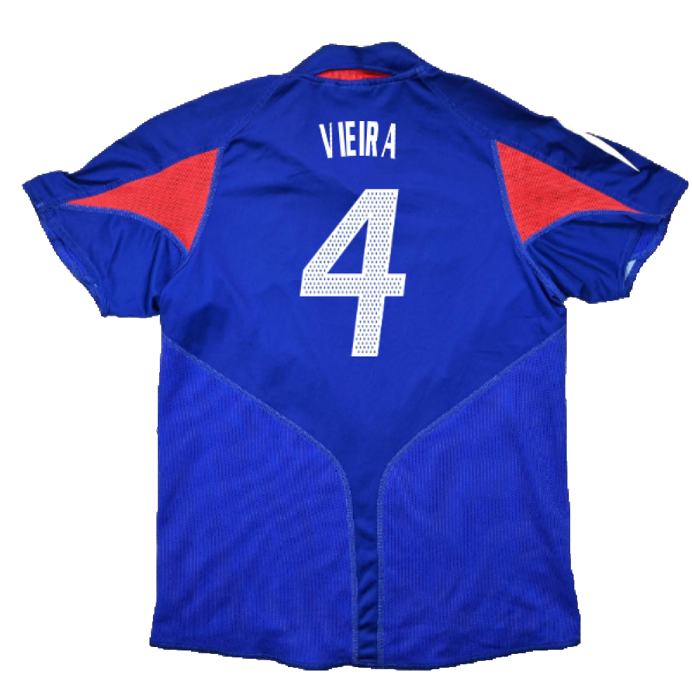 France 2004-06 Home Shirt (XL) (Good) (VIEIRA 4)