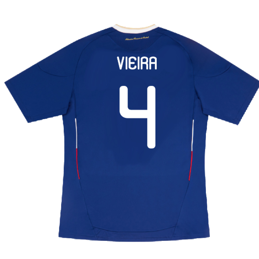 France 2010-11 Home Shirt (XL) (Very Good) (VIEIRA 4)