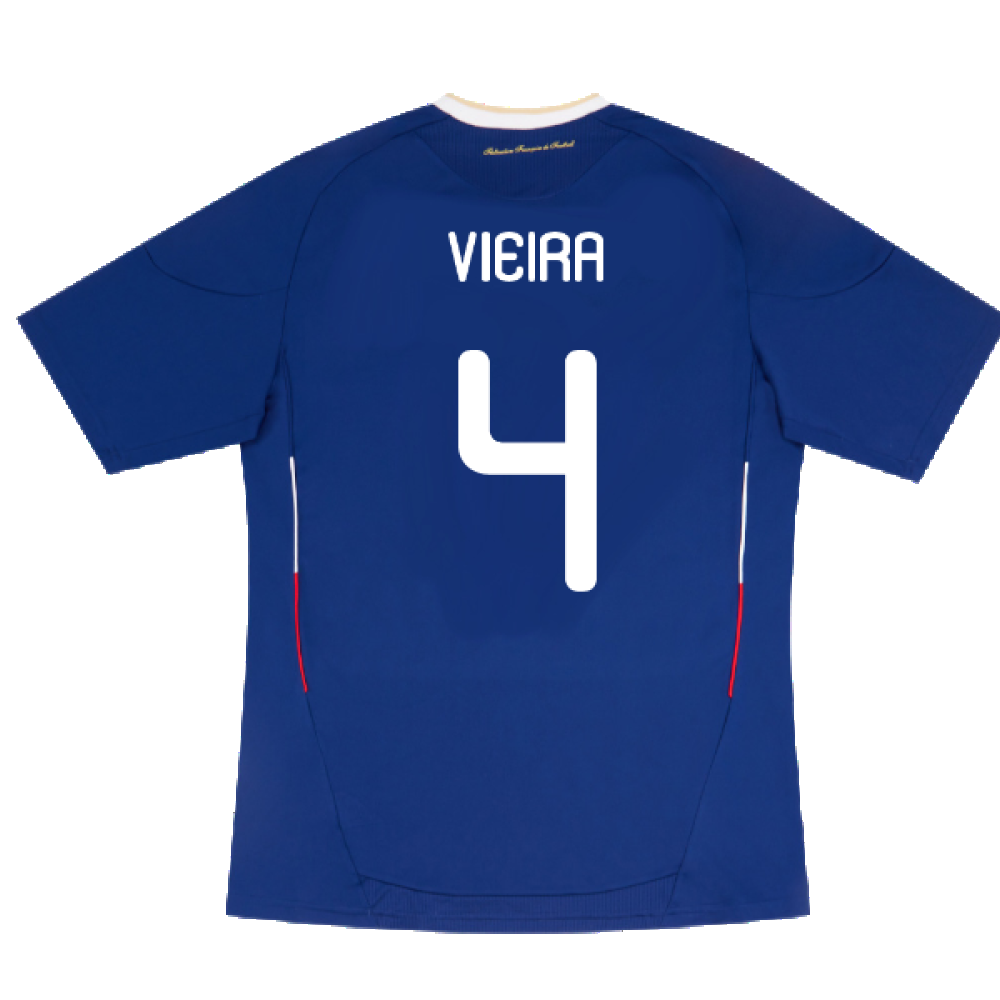 France 2010-2011 Home Shirt (L) (Excellent) (VIEIRA 4)