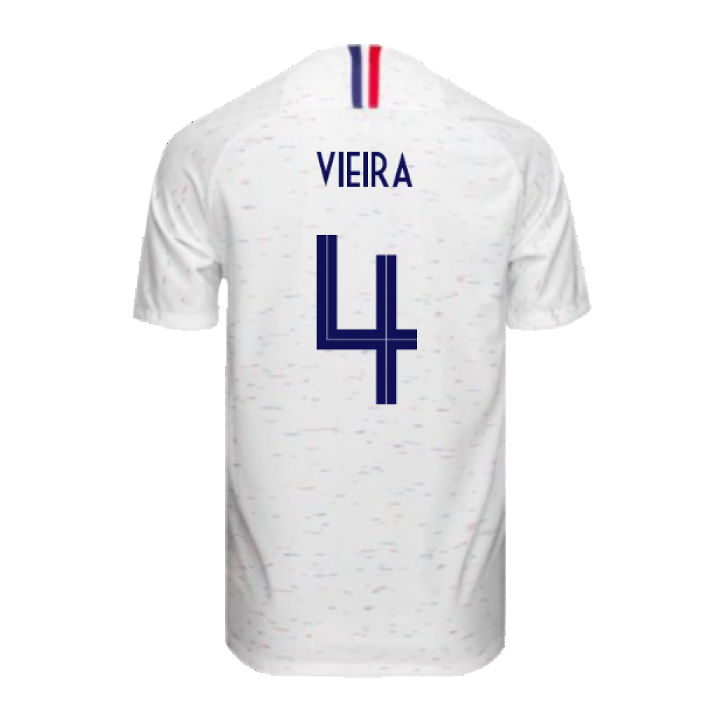 France 2018-19 Away Shirt (XL) (Good) (Vieira 4)