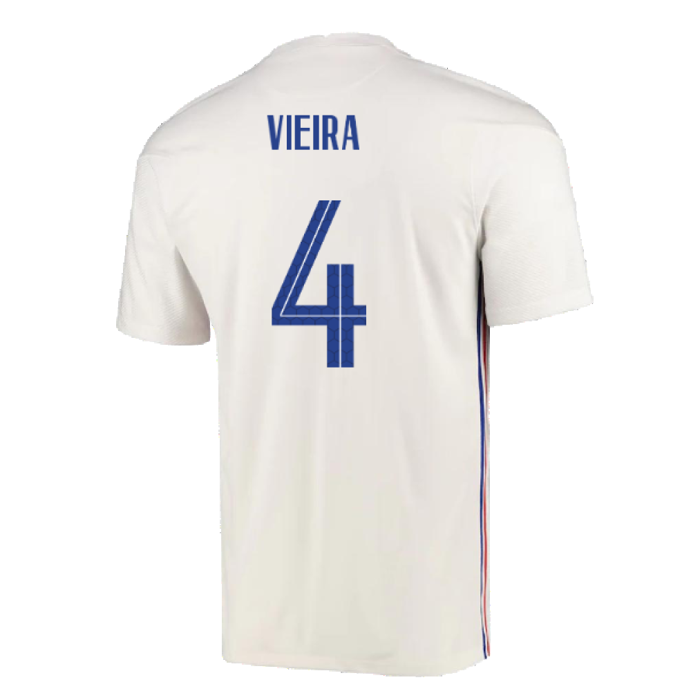 France 2020-21 Away Shirt (XXL) (Good) (Vieira 4)