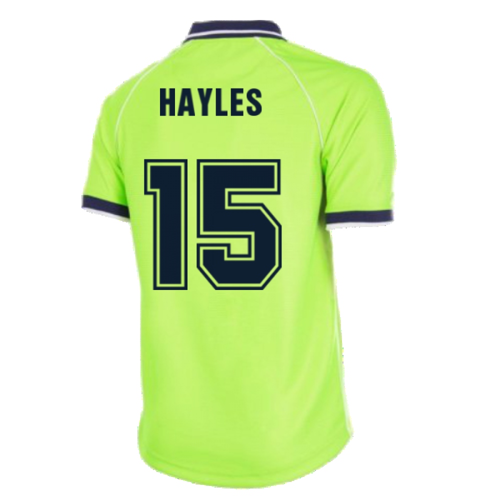 Fulham FC 1999 - 2000 Away Retro Football Shirt (Hayles 15)