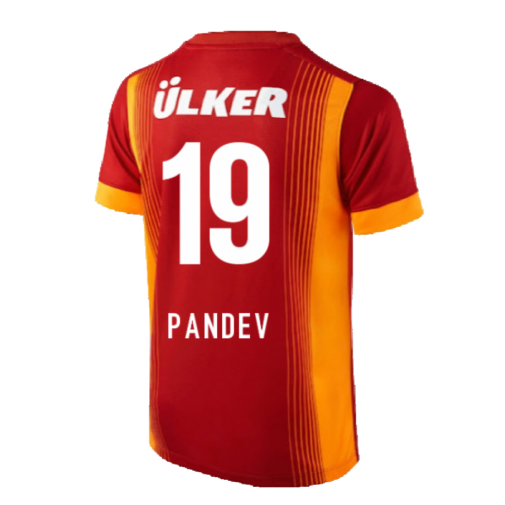 Galatasaray 2014-15 Home Shirt ((Excellent) S) (Pandev 19)