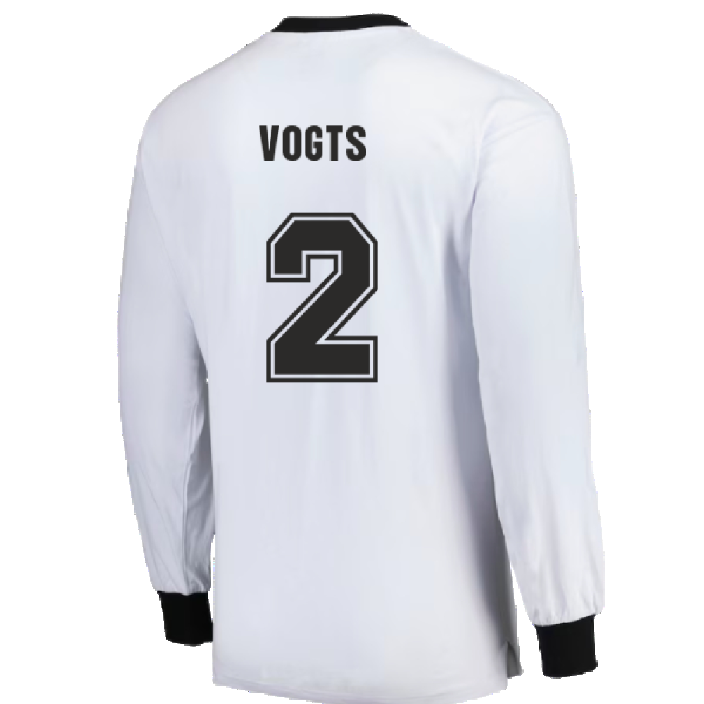 Germany 1974 Longe Sleeve Retro Jersey (XL) (Vogts 2) (Good)