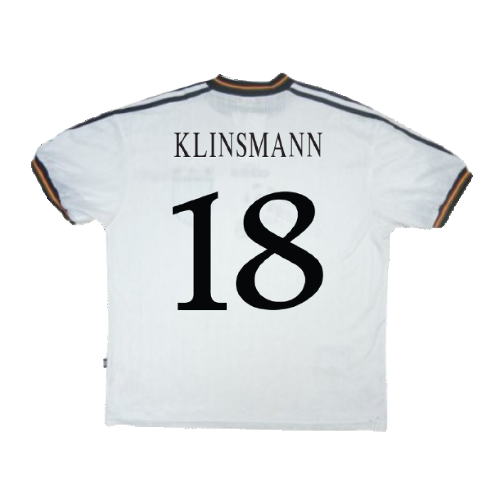 Germany 1996-98 Home WM06 Shirt (XXL) (Excellent) (Klinsmann 18)