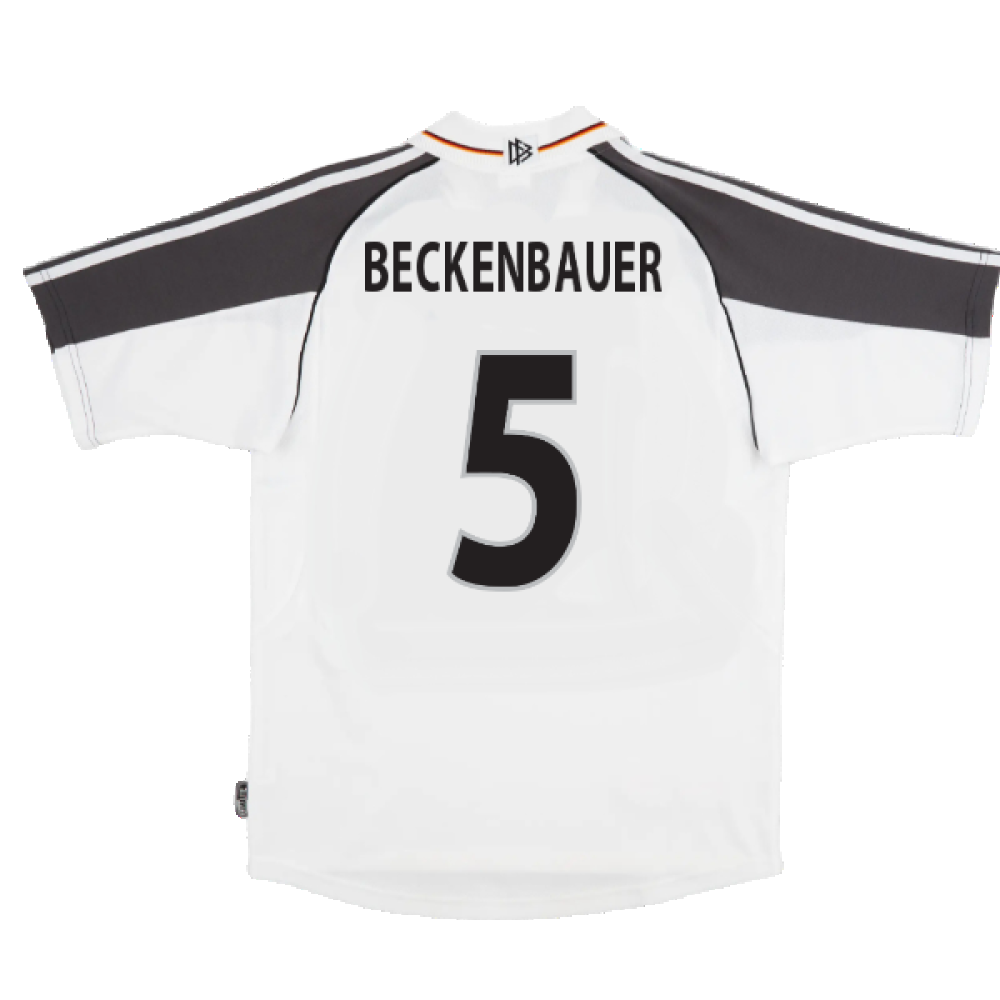 Germany 2000-2002 Home Shirt (2XL) (Good) (Beckenbauer 5)