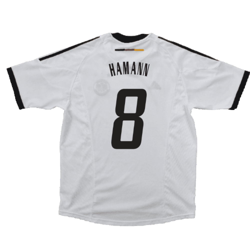 Germany 2002-04 Home Shirt (XLB) (Excellent) (HAMANN 8)