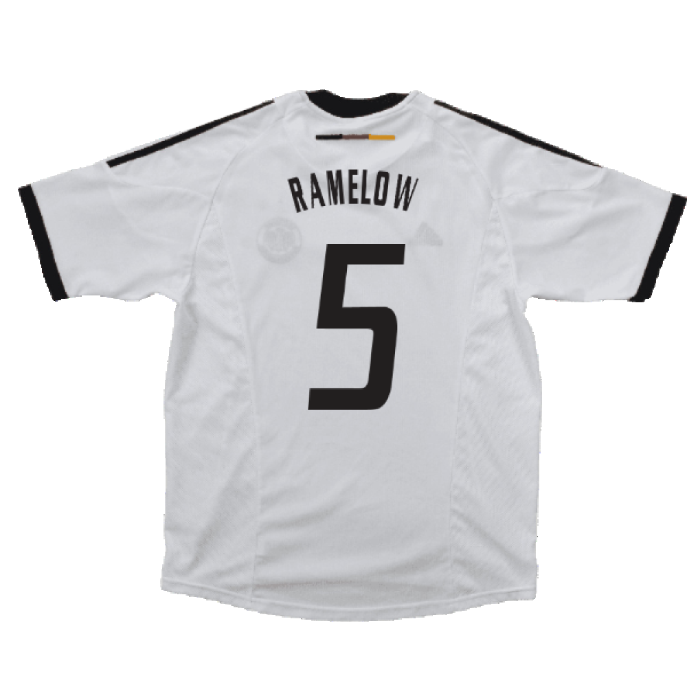 Germany 2002-04 Home Shirt (XLB) (Excellent) (RAMELOW 5)