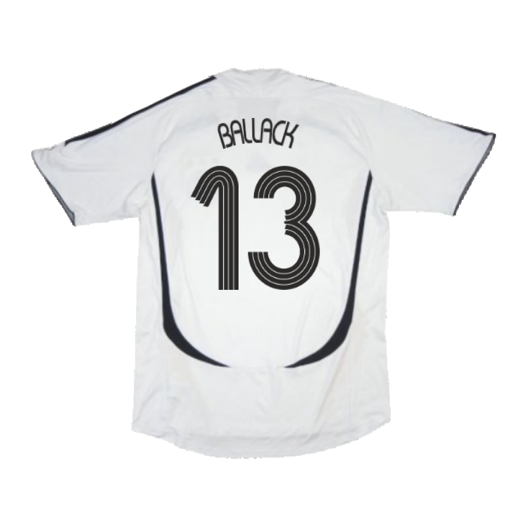 Germany 2005-07 Home Shirt (XL) (Excellent) (Ballack 13)