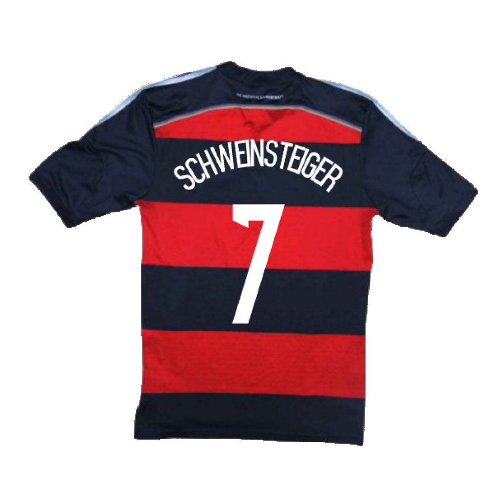 Germany 2014-15 Away Shirt (XL) (Excellent) (Schweinsteiger 7)