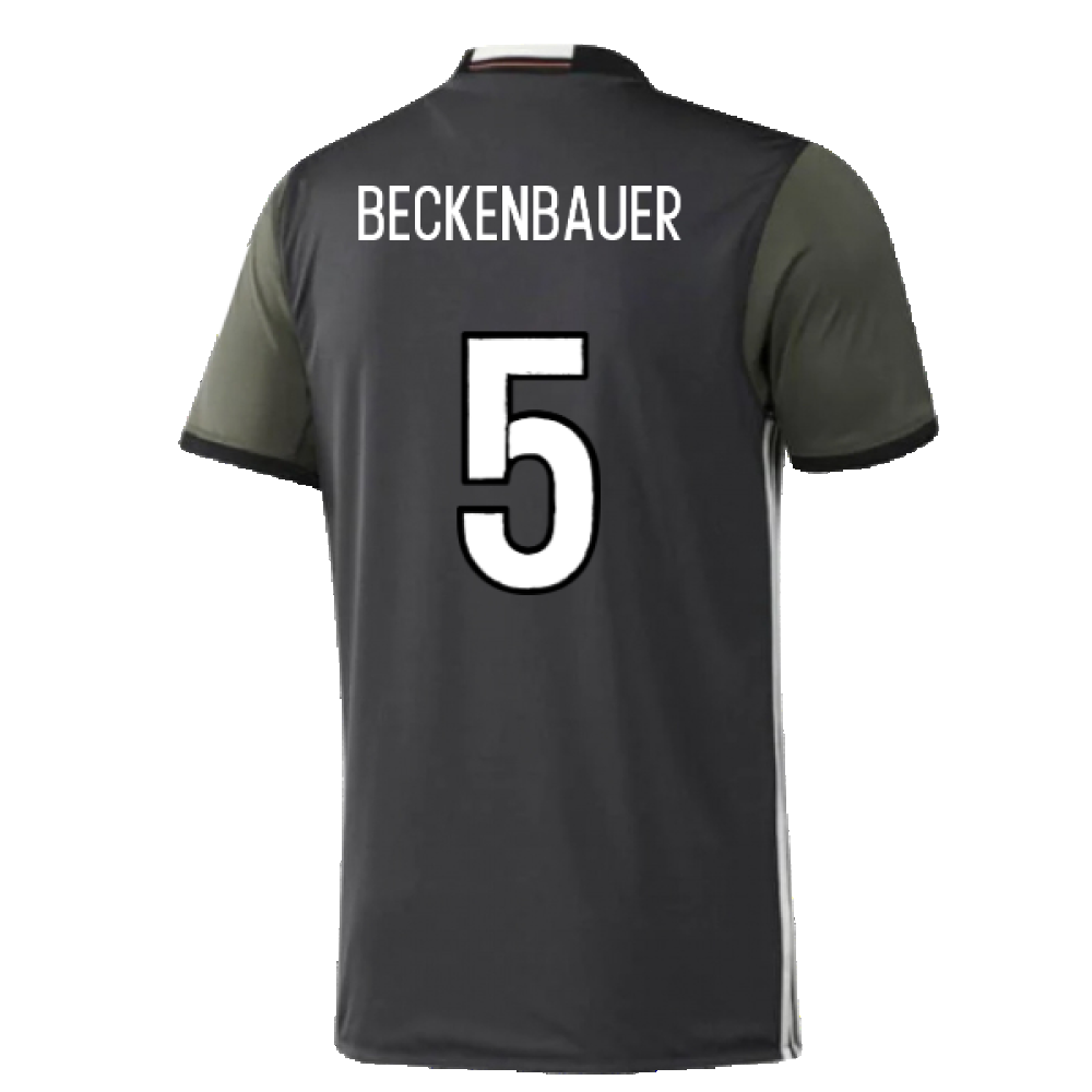 Germany 2015-16 Away Shirt (S) (Excellent) (Beckenbauer 5)